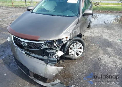 2013 Kia Forte Ex z USA, uszkodzony, nr VIN KNAFU4A26D5727719